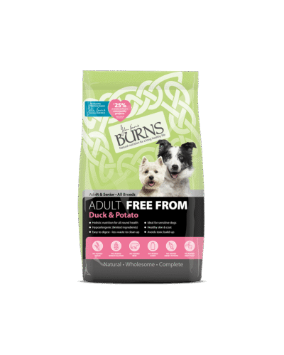 Burns free from duck and potato